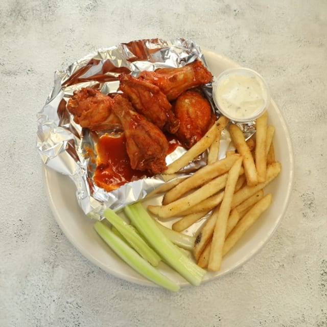 10 Pieces Chicken Drummies with Fries.