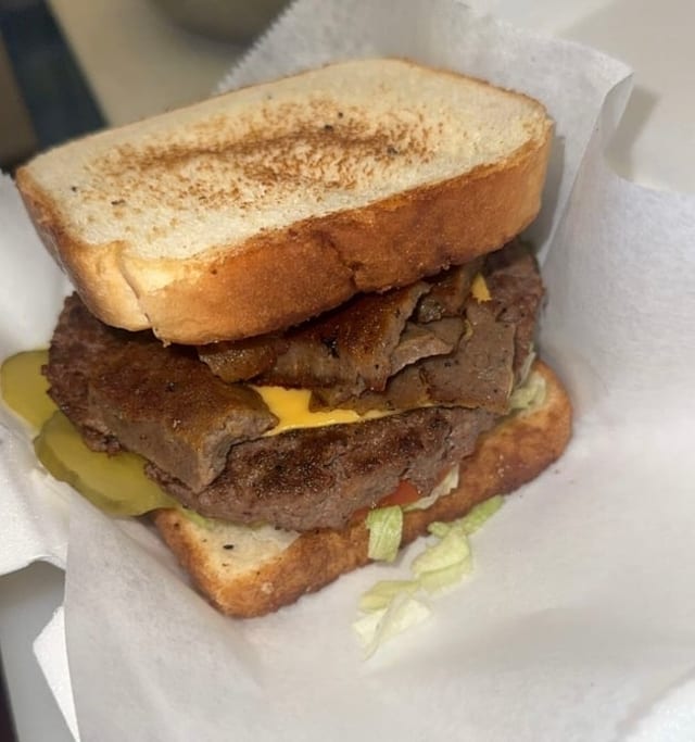 Gyro Steak Burger.