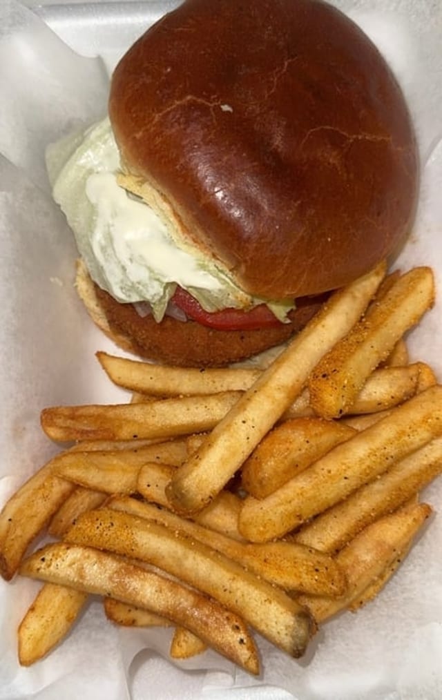 Crispy Chicken Sandwich.